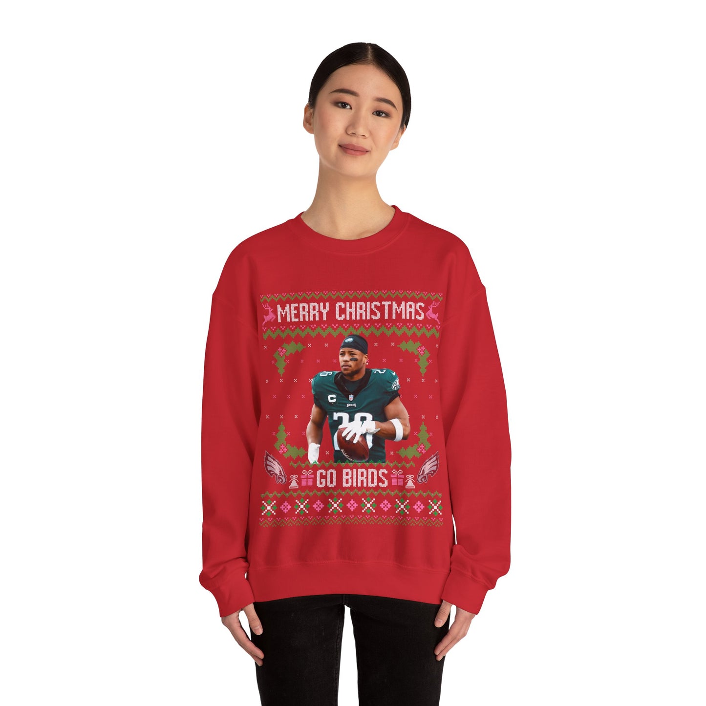Ugly Sweater Saquon Barkley