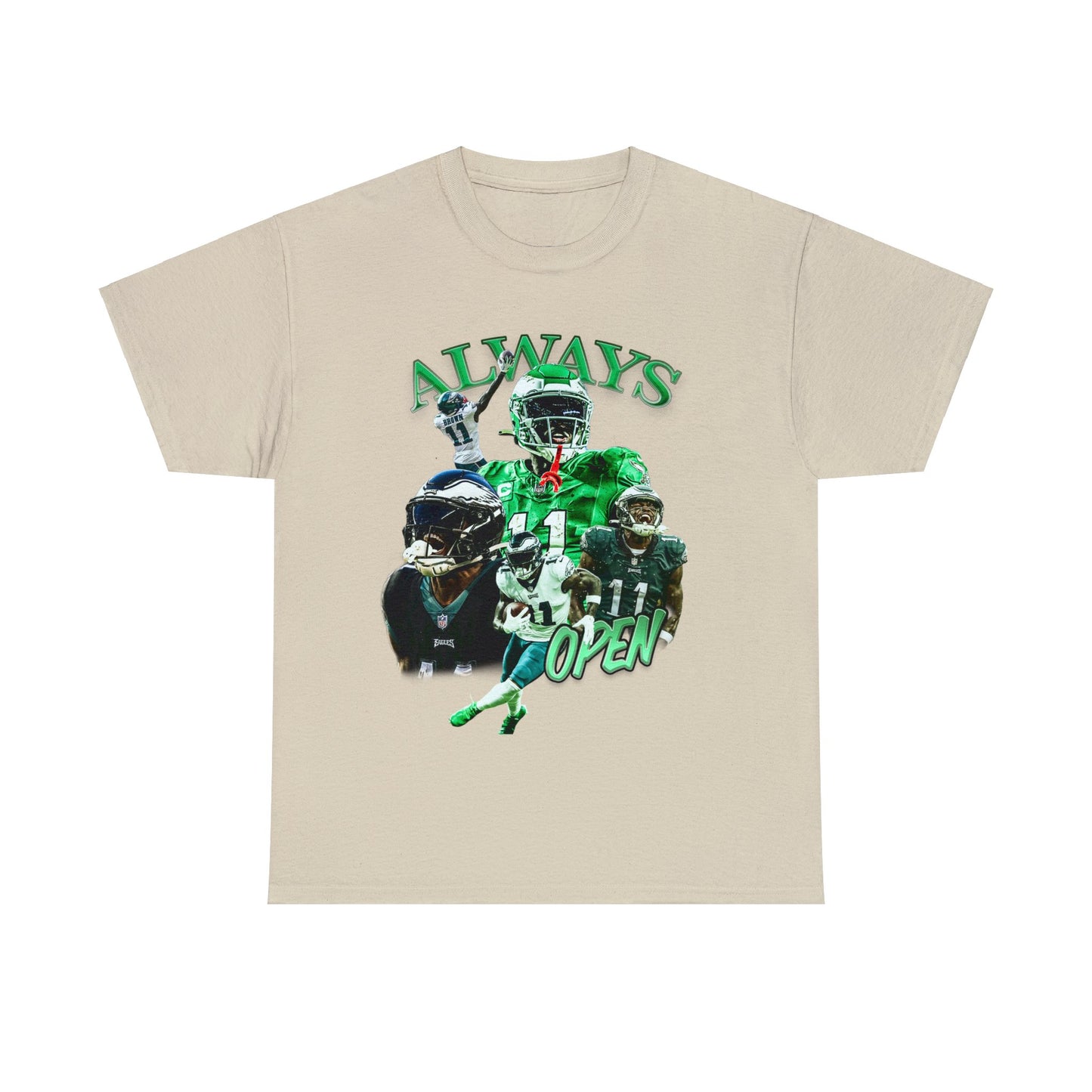 AJ Brown X Pulp Phiction Always Open Tee
