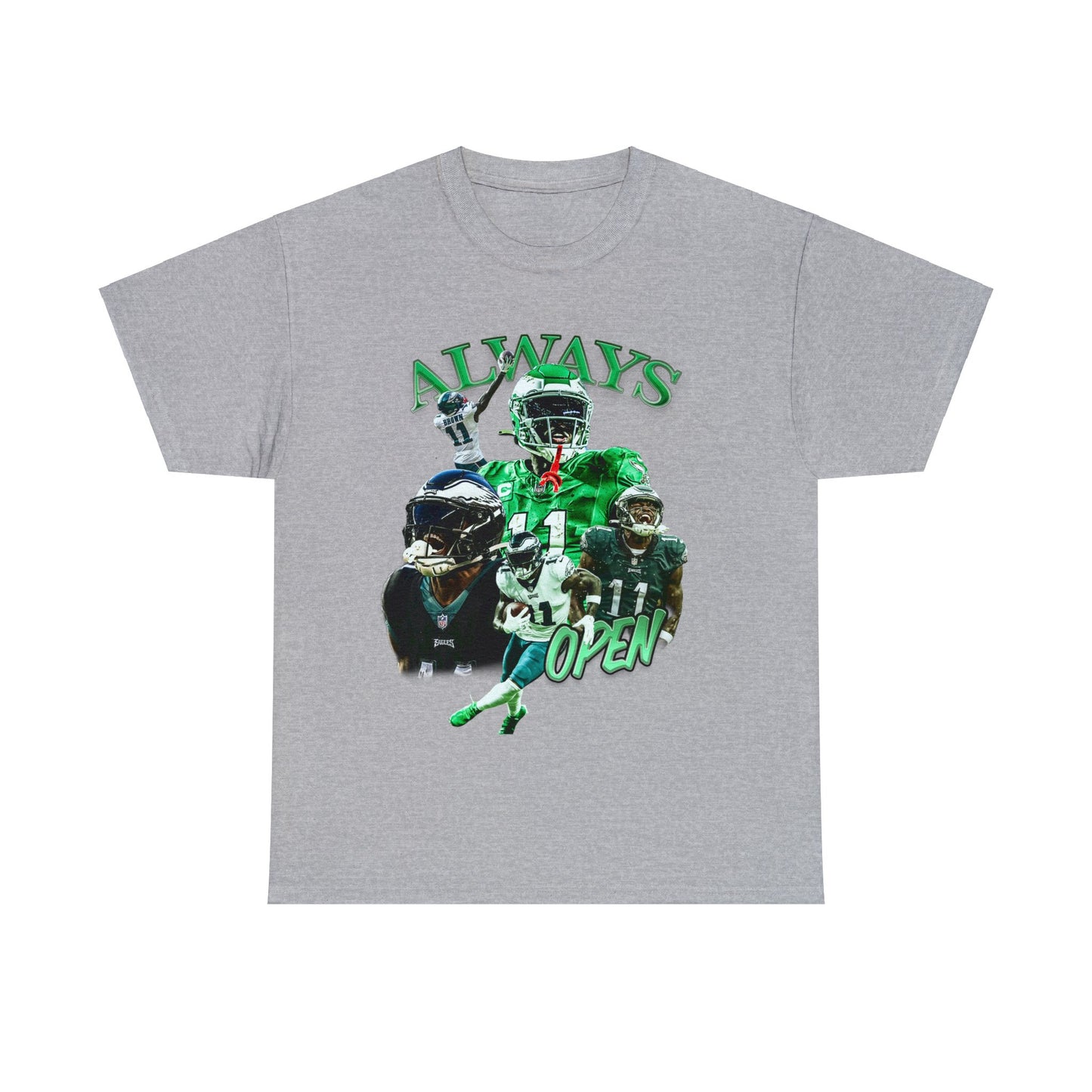 AJ Brown X Pulp Phiction Always Open Tee