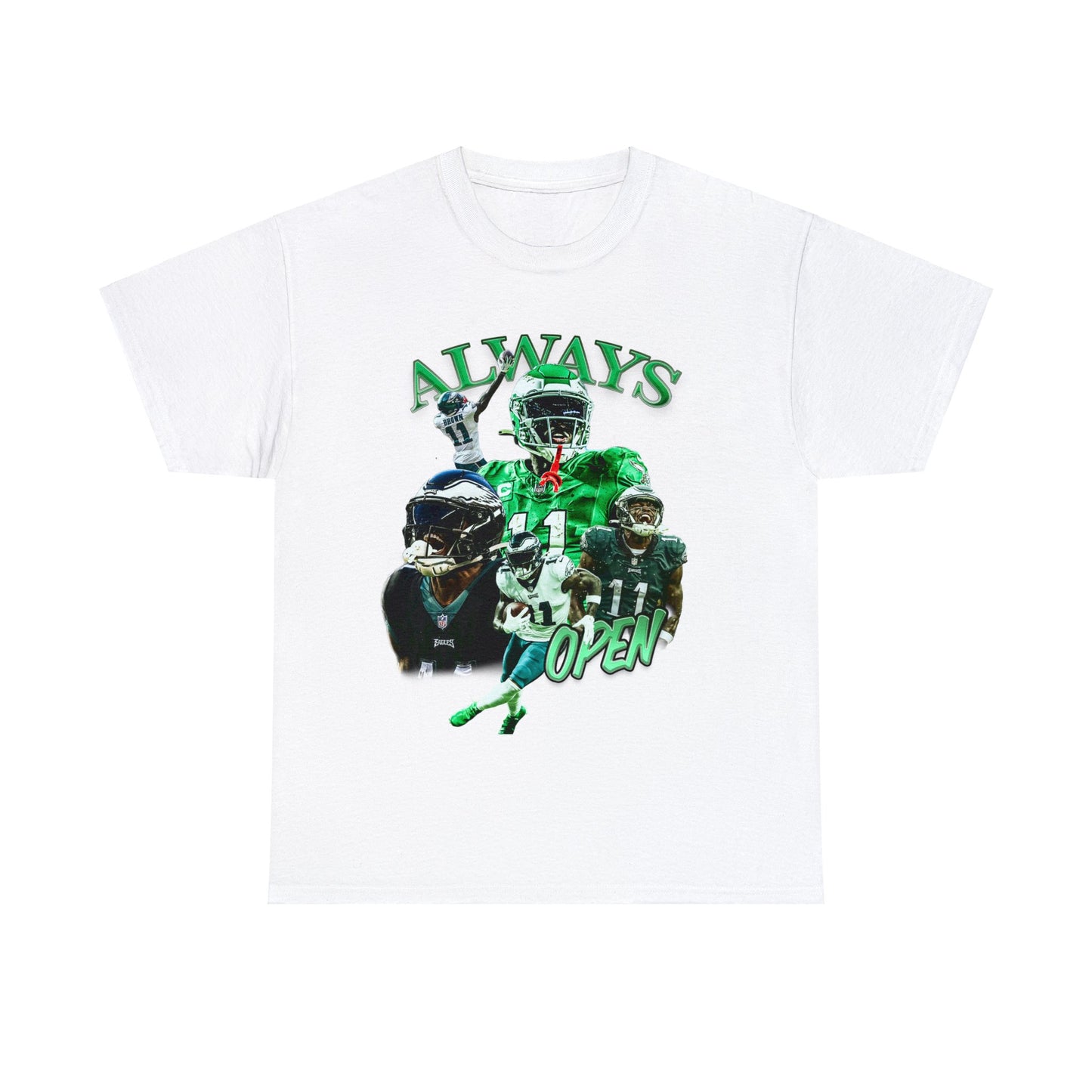AJ Brown X Pulp Phiction Always Open Tee