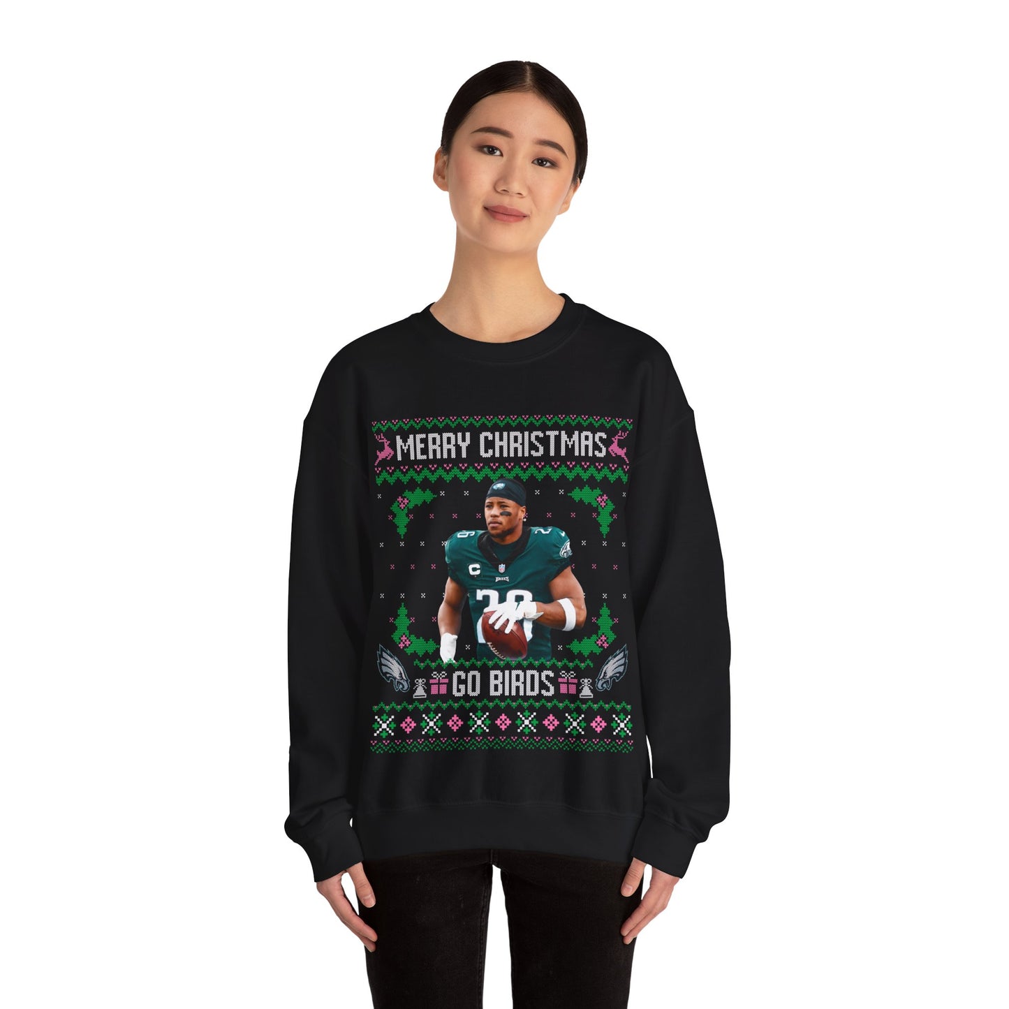 Ugly Sweater Saquon Barkley