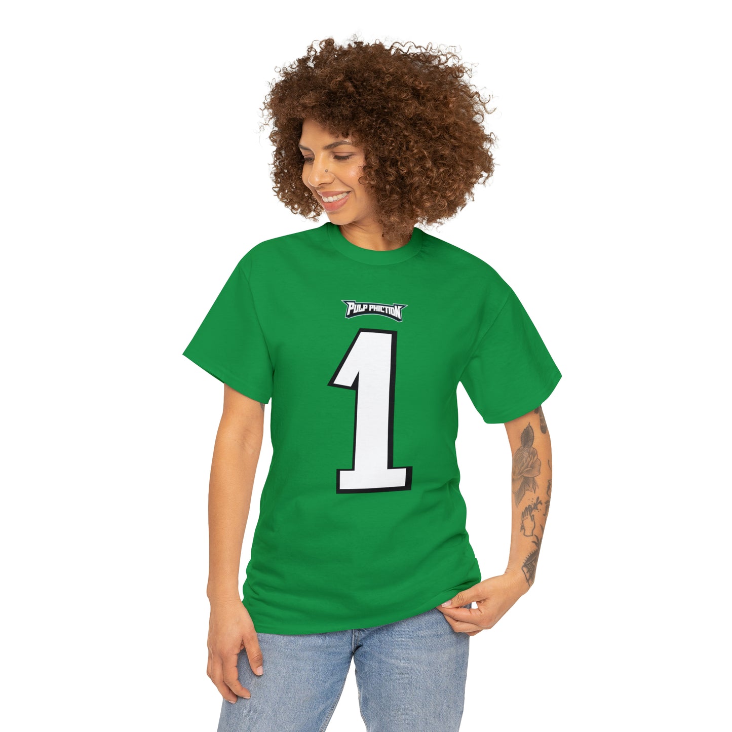 Kelly Green Pulp Phiction Podcast Dickhead Jersey Shirt