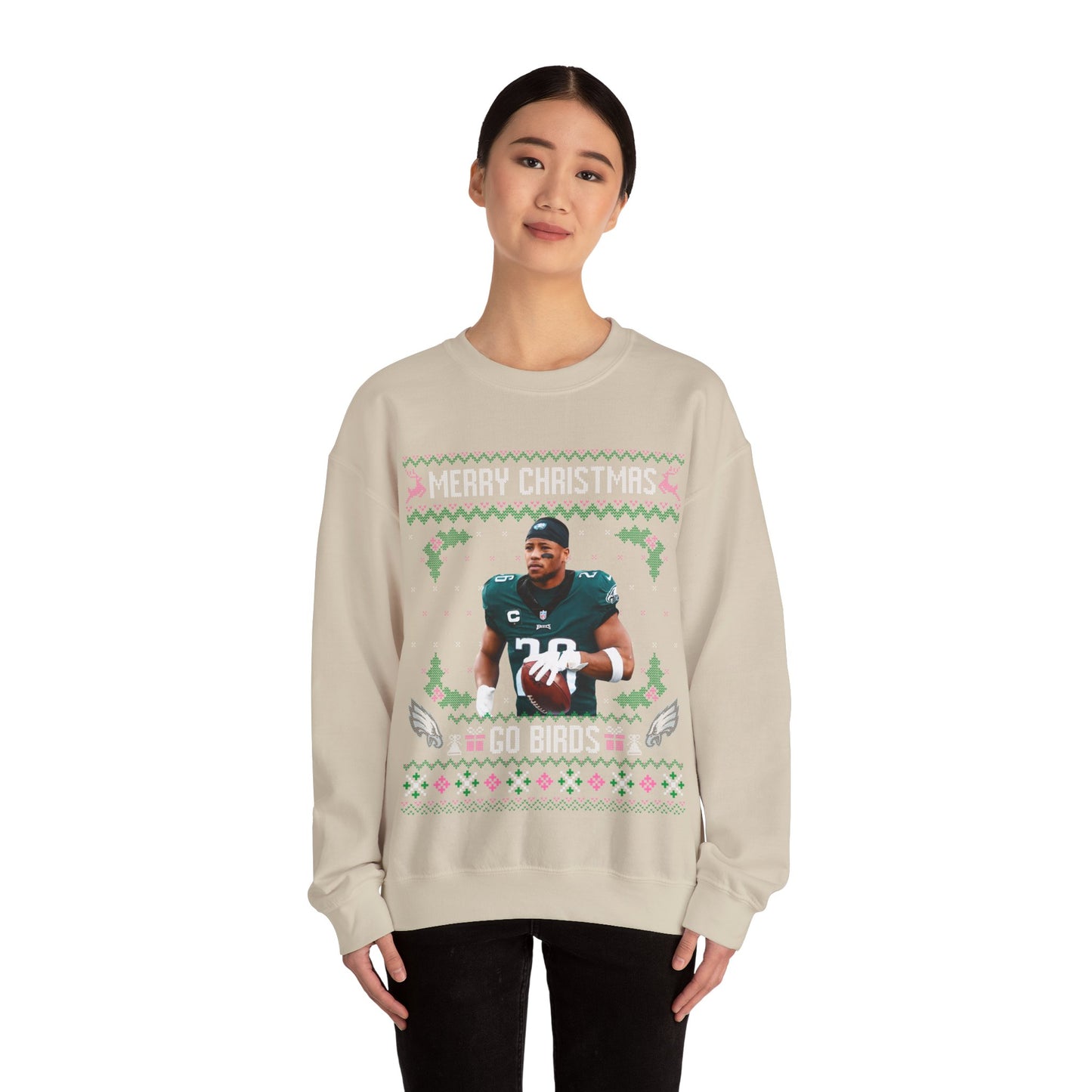 Ugly Sweater Saquon Barkley