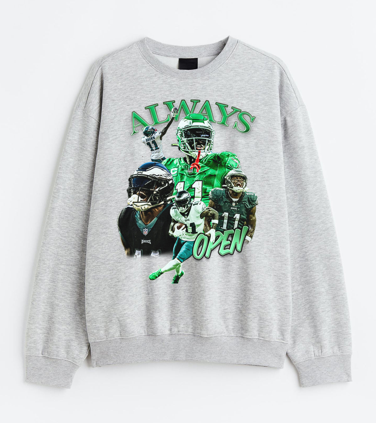 AJ Brown X Pulp Phiction Always Open Sweatshirt