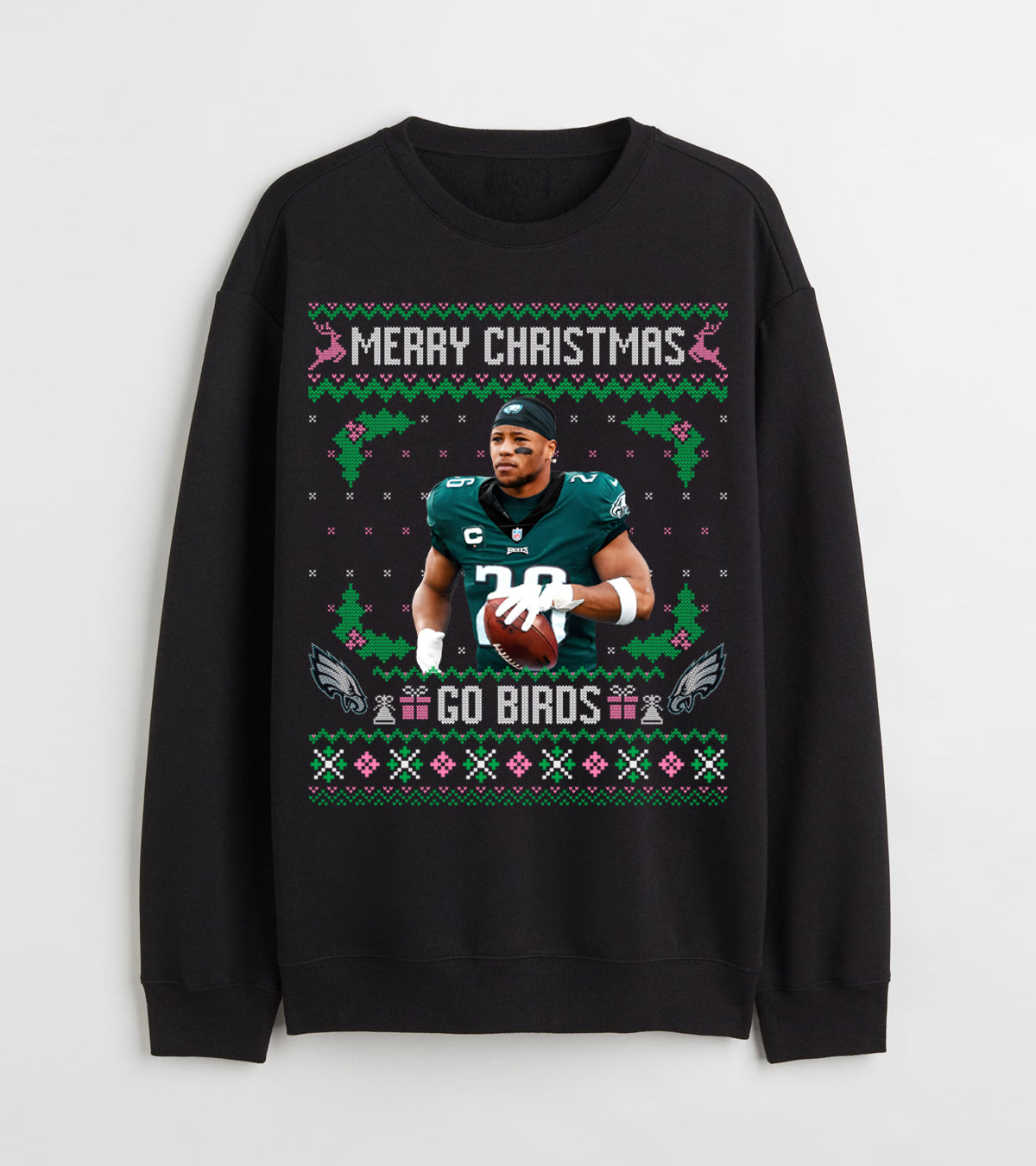 Ugly Sweater Saquon Barkley