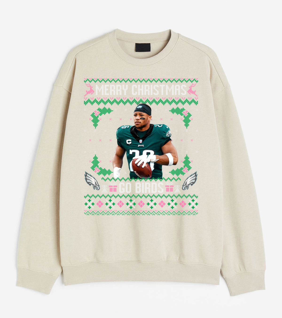 Ugly Sweater Saquon Barkley