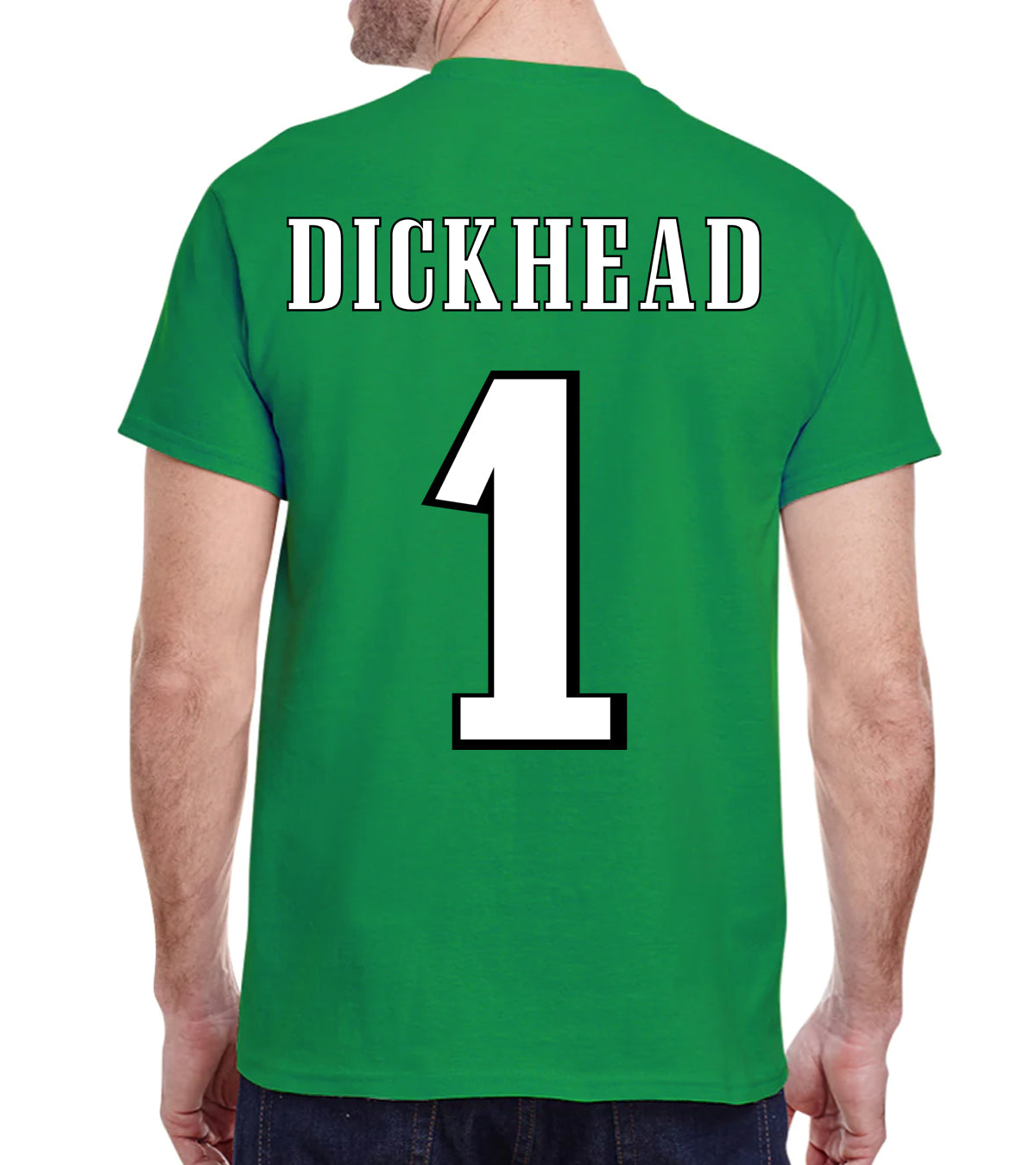 Kelly Green Pulp Phiction Podcast Dickhead Jersey Shirt