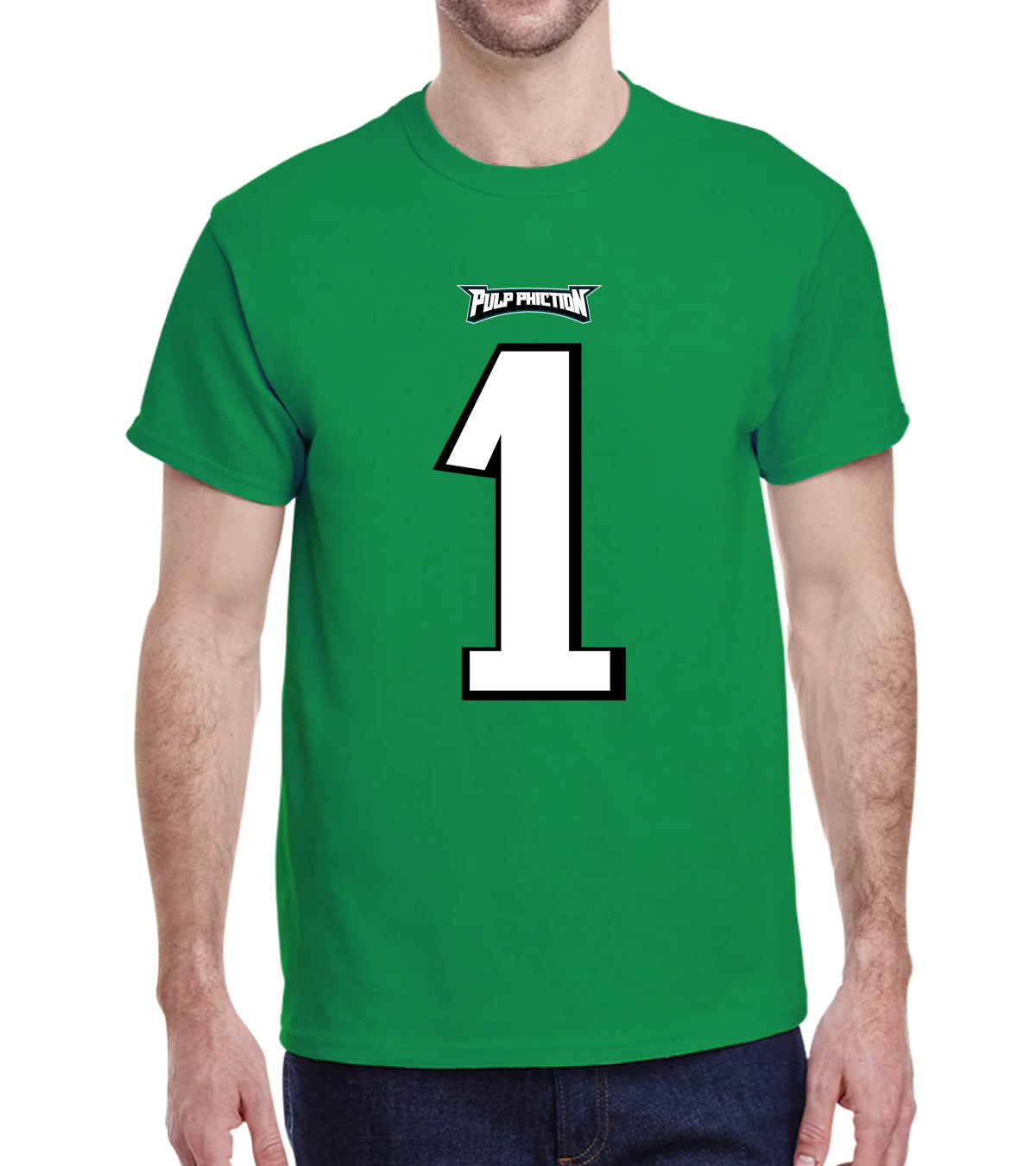 Kelly Green Pulp Phiction Podcast Dickhead Jersey Shirt